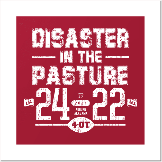 DISASTER IN THE PASTURE Wall Art by thedeuce
